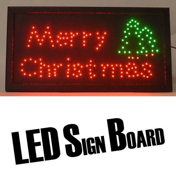 LED電飾看板 「Merry Christmas」